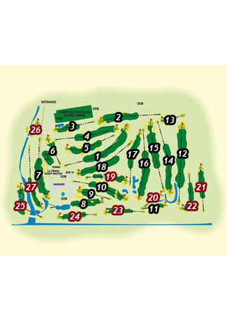 Parador de Malaga - Course Map